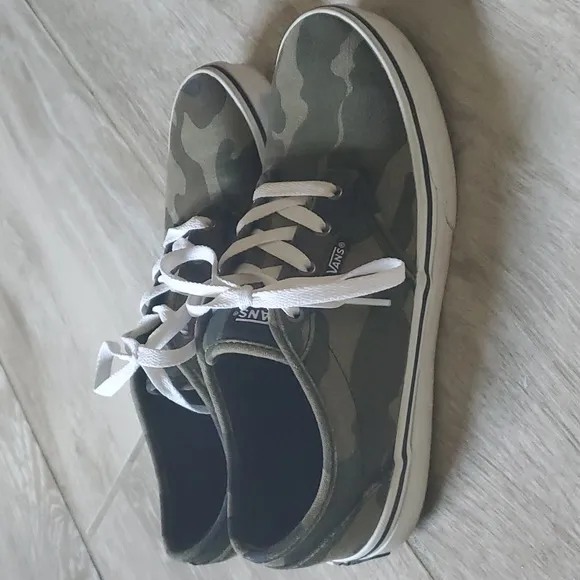 Vans Atwood Canvas Green Camo Print