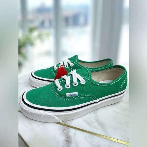 Vans Authentic 44 DX Anaheim Factory Og Emerald Green Sneakers 4.5 Men 6 Women