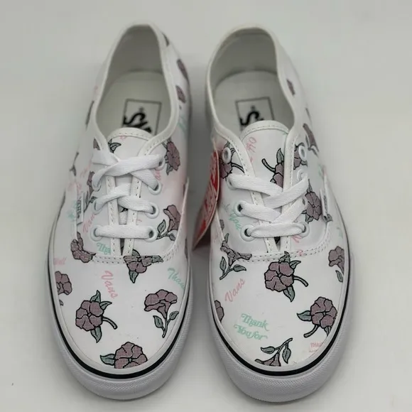 Vans Authentic Floral Print Canvas Sneakers