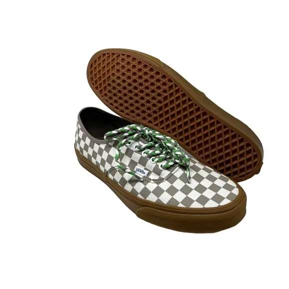 VANS Authentic Sneakers Skate Men's Low Top Moon Rock Check Canvas VN0009PVCH8