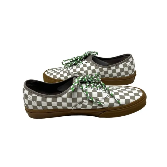 VANS Authentic Sneakers Skate Men's Low Top Moon Rock Check Canvas VN0009PVCH8
