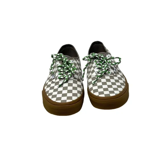 VANS Authentic Sneakers Skate Men's Low Top Moon Rock Check Canvas VN0009PVCH8