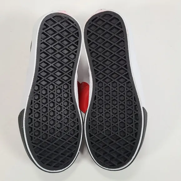Vans Era Color Block Black White Sneakers Kids Size 13