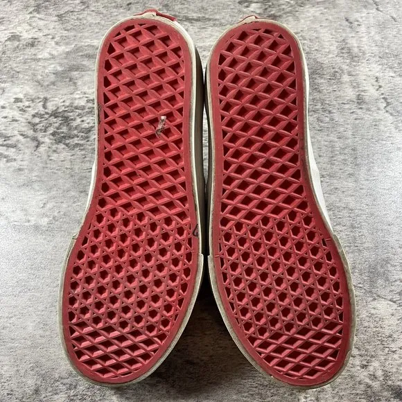 Vans ERA X  Marvel Comics Iron Man Red Canvas Sneakers Shoes Men 5.5 Women 7