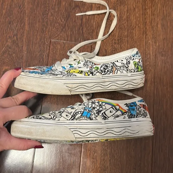Vans - Kids crayola slip-ons