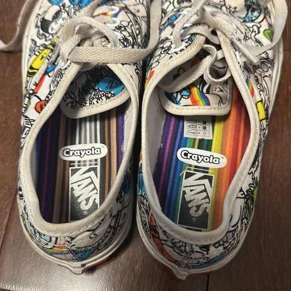 Vans - Kids crayola slip-ons