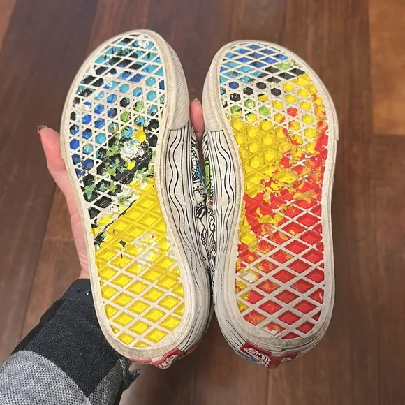 Vans - Kids crayola slip-ons