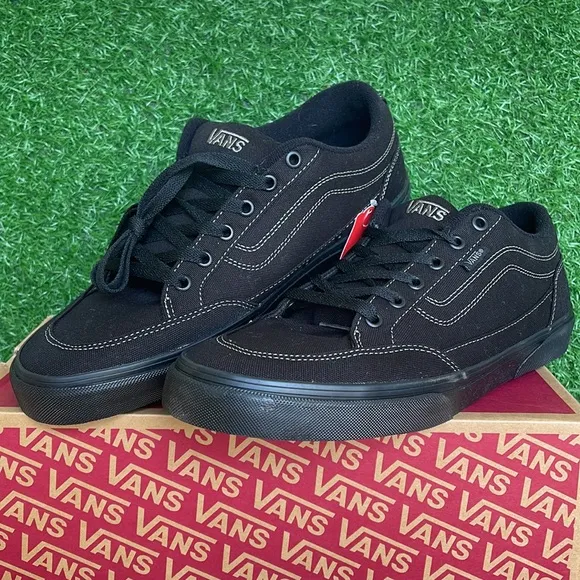 Vans Men’s Bearcat(Canvas) Black/BlackVN000DT2186  sneakers