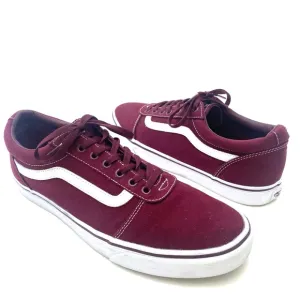 Vans Men’s Old Skool Off the Wall Burgundy/White Sneakers