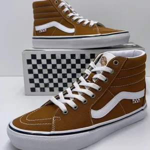 Vans Men’s Skate Sk8-Hi Canvas Golden BrownVN0A5FCC1M7 Sneakers