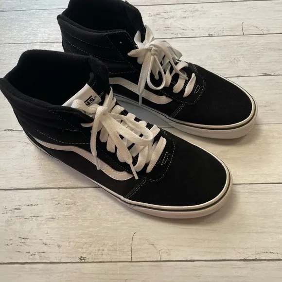 Vans Off The Wall - SK8 Hi - Sneakers - Black - Men size 10
