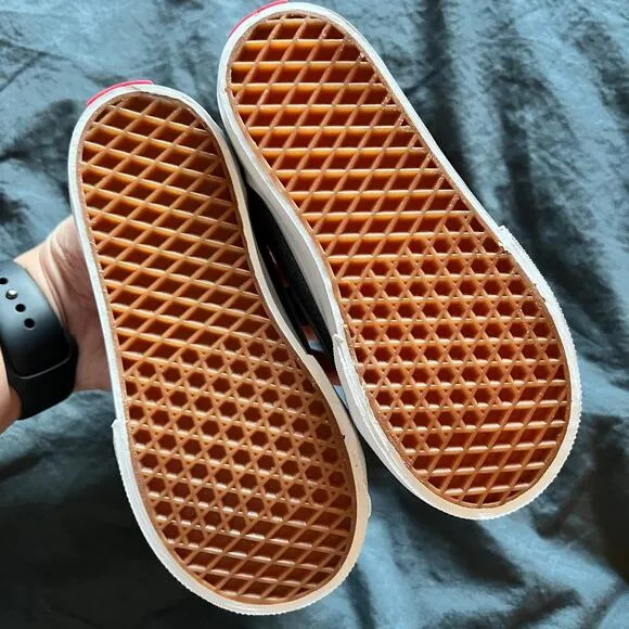 Vans Old Skool V Chambray Canvas Sneakers