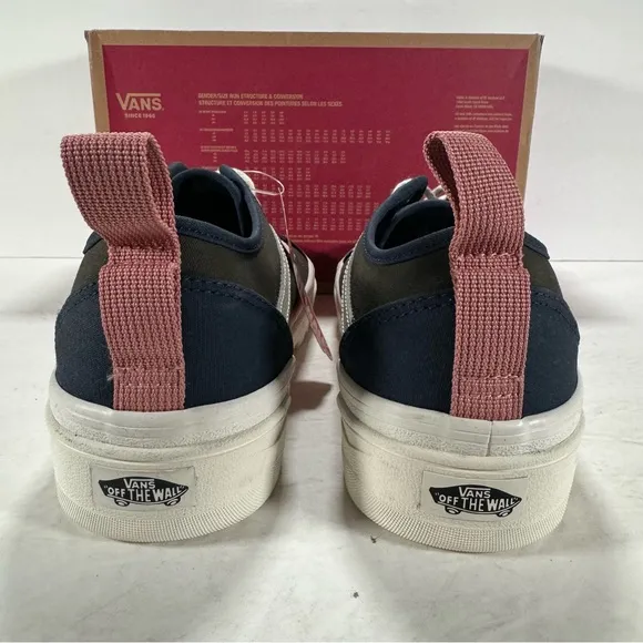 Vans Sentry Old Skool Waxed Canvas Forest Night Platform Sneakers Women Size 10
