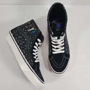 Vans Sk8-Hi 38 DX Anaheim Factory Cosmic Love Black White Sneakers Women’s 10.5