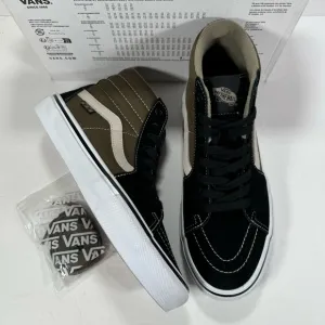 Vans Sk8-Hi Black Olive Sneakers Women’s Size 9 Men’s Size 7.5