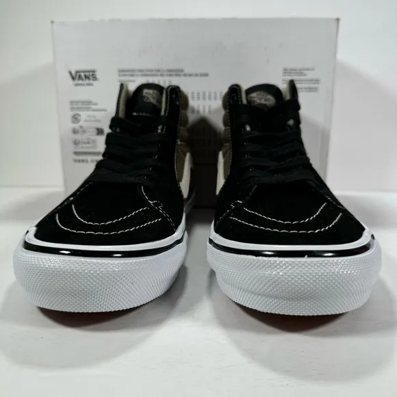 Vans Sk8-Hi Black Olive Sneakers Women’s Size 9 Men’s Size 7.5