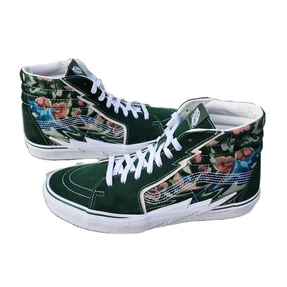 Vans SK8-Hi Bolt Liquify Avocado High Top Sneakers 13
