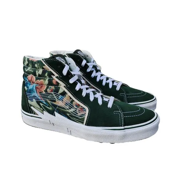 Vans SK8-Hi Bolt Liquify Avocado High Top Sneakers 13