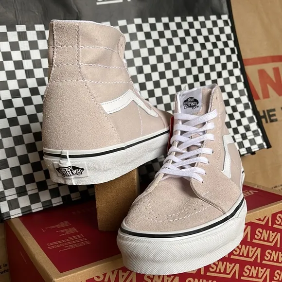 Vans Sk8-Hi Tapered Suede/Canvas Lilac Ash Men’s sneakers