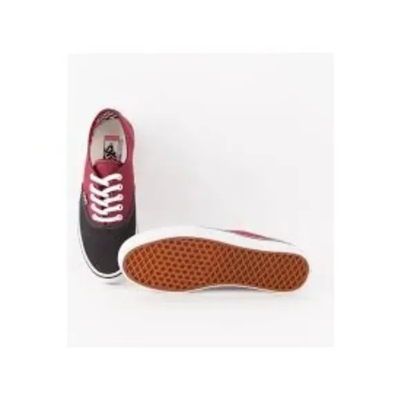 Vans Skateboarding Colorblock Sneakers in Asphalt/Pomegranate