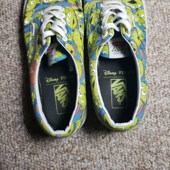 Vans Toy Story Alien Glow In The Dark Sneakers