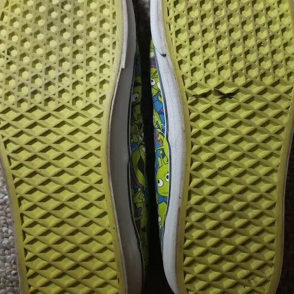 Vans Toy Story Alien Glow In The Dark Sneakers