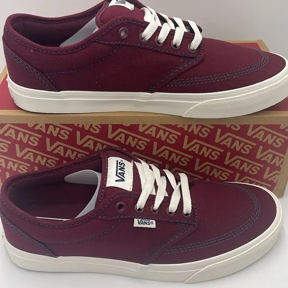 Vans WMNS Burgundy Canvas Sneakers AtwoodOutdoor Port RovaleVN000CX84QU