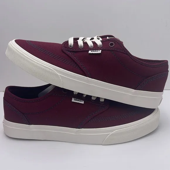 Vans WMNS Burgundy Canvas Sneakers AtwoodOutdoor Port RovaleVN000CX84QU