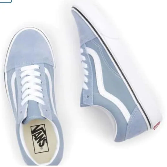 Vans WMNS Old SkoolColor Theory Dusty BlueVN0007NTDSB Light Blue Sneakers