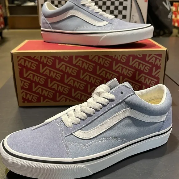 Vans WMNS Old SkoolColor Theory Dusty BlueVN0007NTDSB Light Blue Sneakers