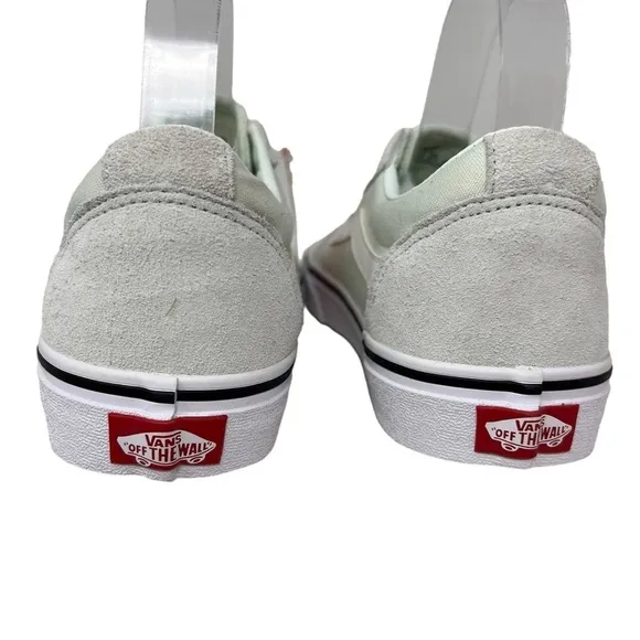 Vans Womens Ward Lo Top Sneaker Seafoam Green Size 10 NWT Casual Comfort Canvas