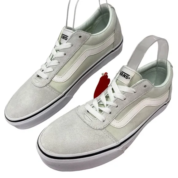 Vans Womens Ward Lo Top Sneaker Seafoam Green Size 10 NWT Casual Comfort Canvas