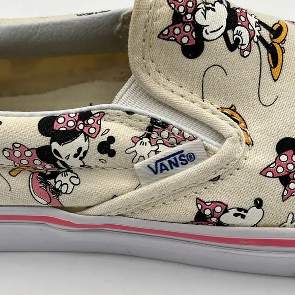 Vans X Disney Minnie Mouse Classic Limited Edition Sneakers