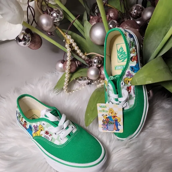 Vans X Sesame Street Authentic SneakersSzie3 new
