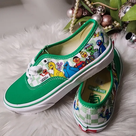 Vans X Sesame Street Authentic SneakersSzie3 new