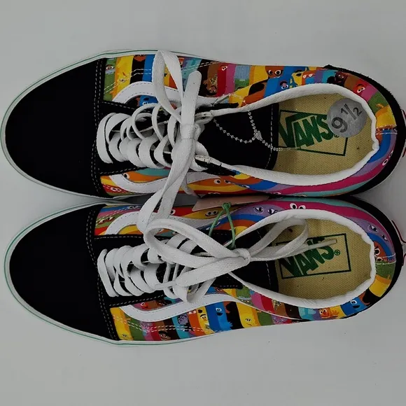 Vans X Sesame Street Old Skool Sneakers Black 9.5M/11W