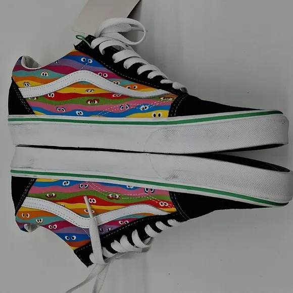 Vans X Sesame Street Old Skool Sneakers Black 9.5M/11W