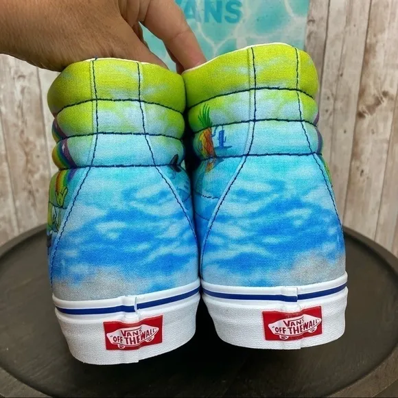 Vans x SpongeBob Sk8-Hi Imaginaaation High Top Sneakers Size 11.5 Men