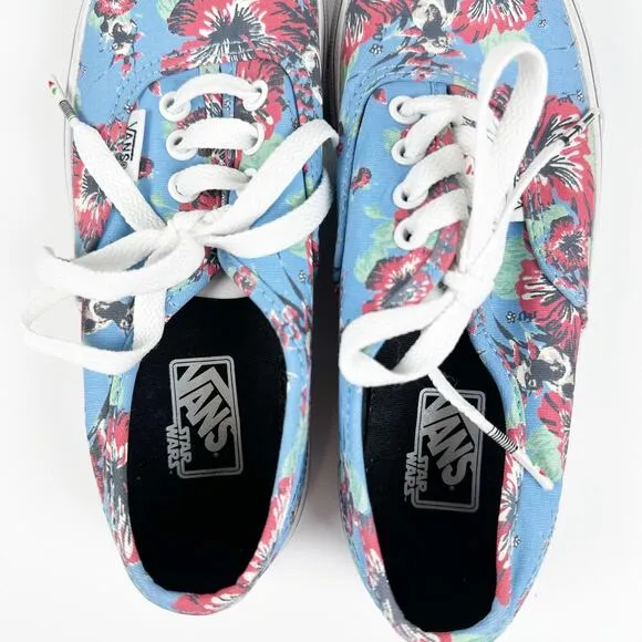 Vans x‎ Star Wars Off the Wall Yoda Aloha Authentic Sneakers Kids US 13.5