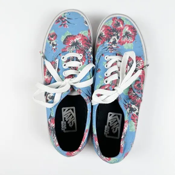 Vans x‎ Star Wars Off the Wall Yoda Aloha Authentic Sneakers Kids US 13.5