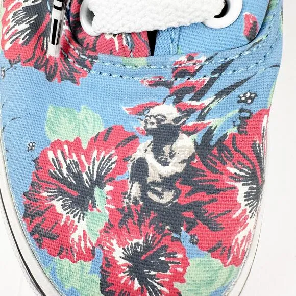 Vans x‎ Star Wars Off the Wall Yoda Aloha Authentic Sneakers Kids US 13.5
