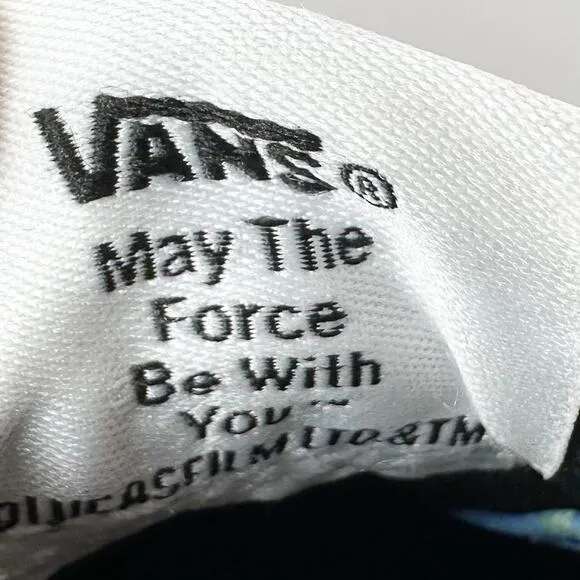 Vans x‎ Star Wars Off the Wall Yoda Aloha Authentic Sneakers Kids US 13.5