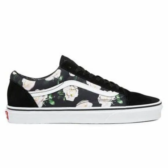 Vans Old Sckool Black Floral Sneakers