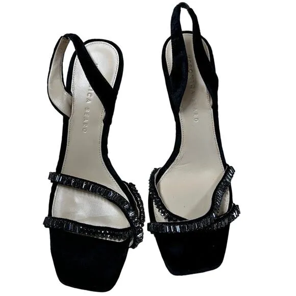 Veronica Beard Analita Black Velvet Pump Women's Size 8M New Without Box