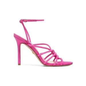 VERONICA BEARD pink Aneesha Suede Strappy Sandals size 7