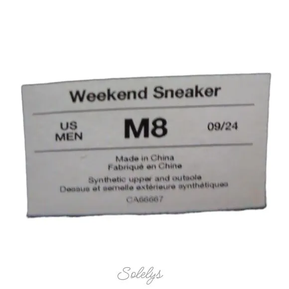 Vessi Weekend Marble White Waterproof Dyma-Tex Knit Casual Sneaker Mens 8