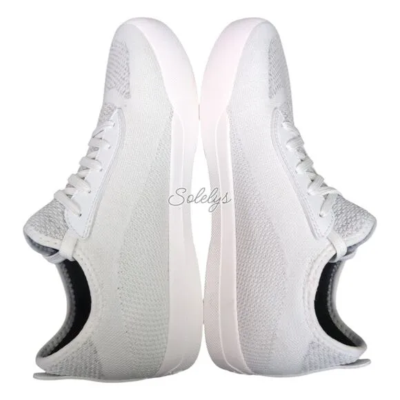 Vessi Weekend Marble White Waterproof Dyma-Tex Knit Casual Sneaker Mens 8