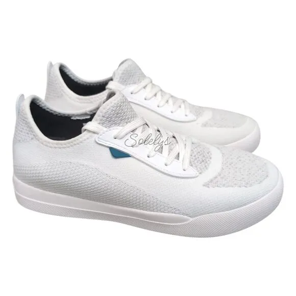 Vessi Weekend Marble White Waterproof Dyma-Tex Knit Casual Sneaker Mens 8