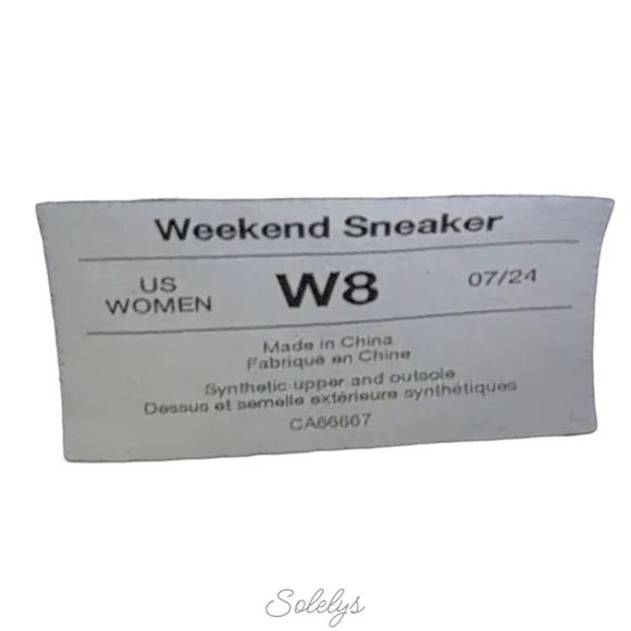 Vessi Weekend Marble White Waterproof Dyma-Tex Knit Lace Up Sneaker Womens 8
