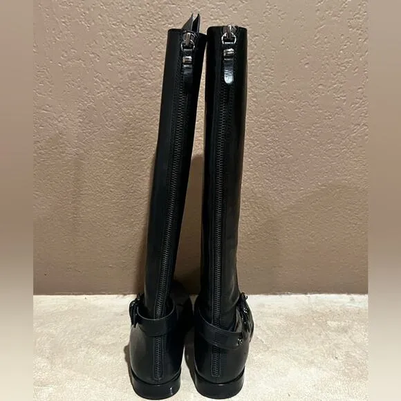 Via Spiga Italian Fine Leather riding boots Size 7.5